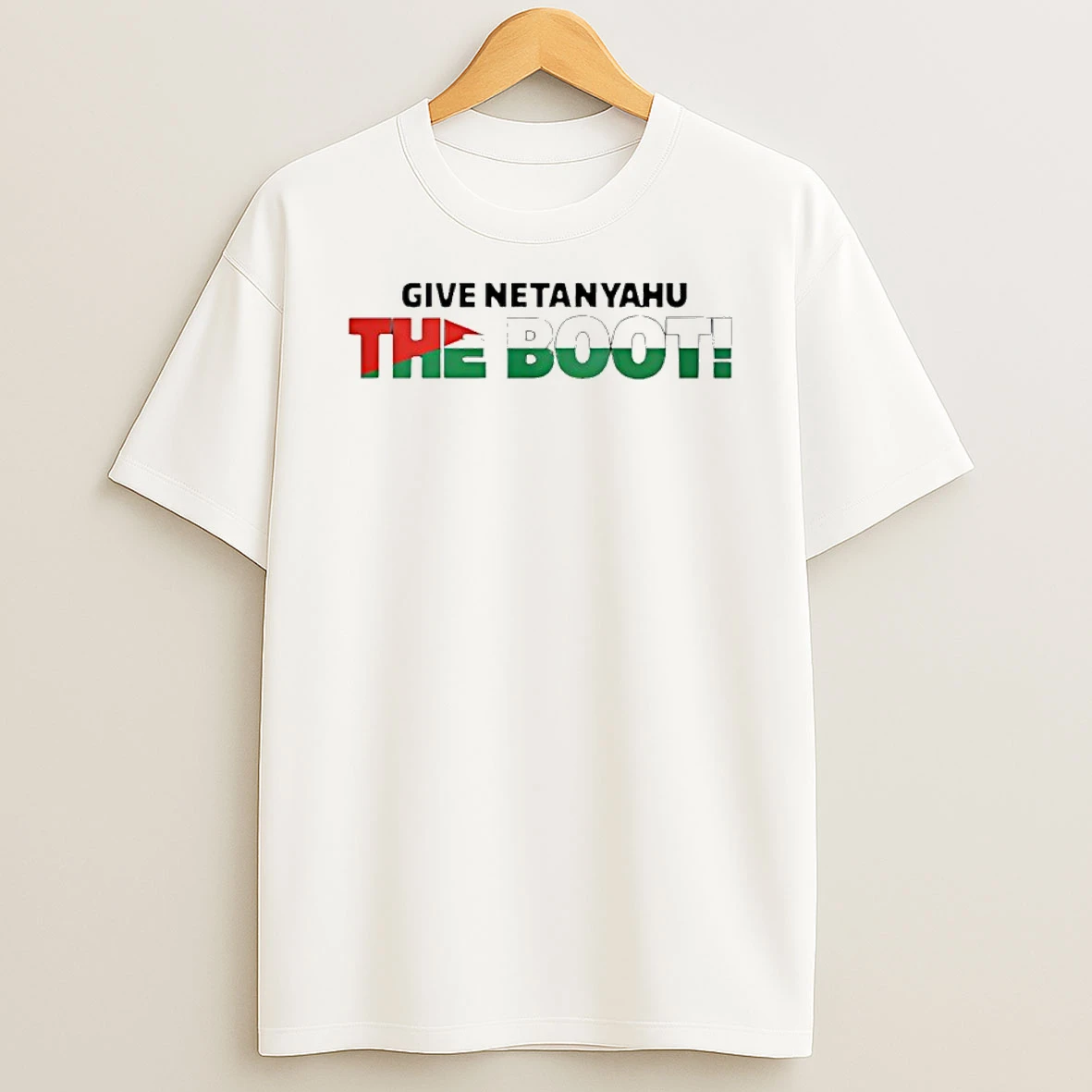 Classic Eric Cantona Give Netanyahu The Boot Free Palestine T Shirts