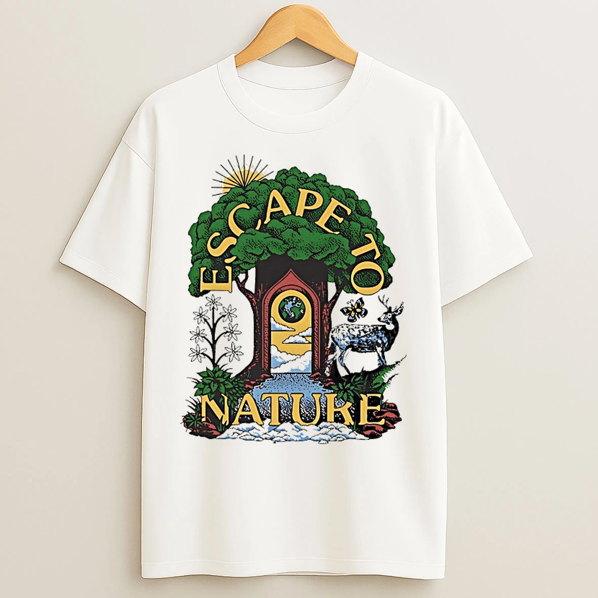 Classic Escape To Nature Greta Van Fleet T Shirts