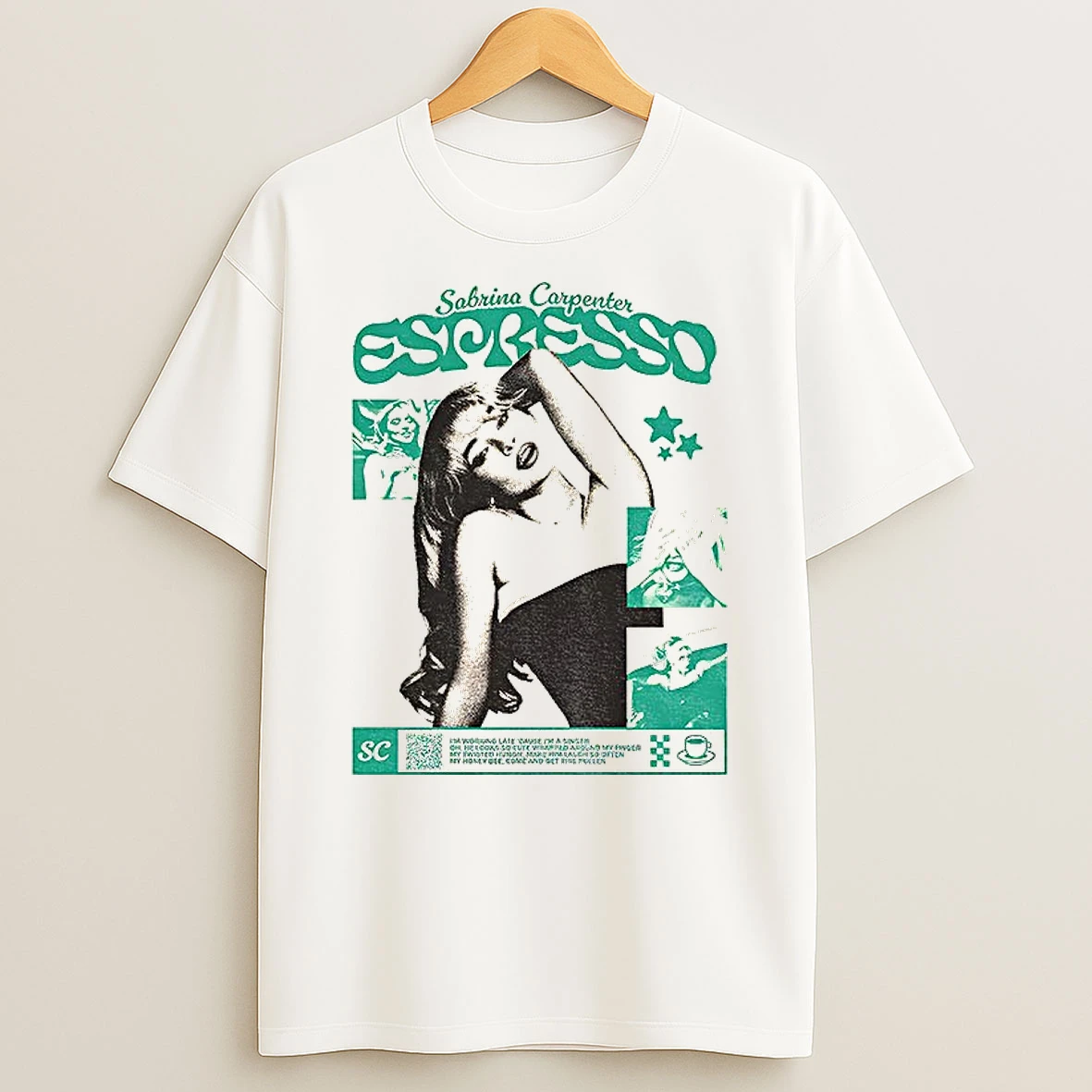 Classic Espresso Sabrina Carpenter Concert Sc Tour T Shirts