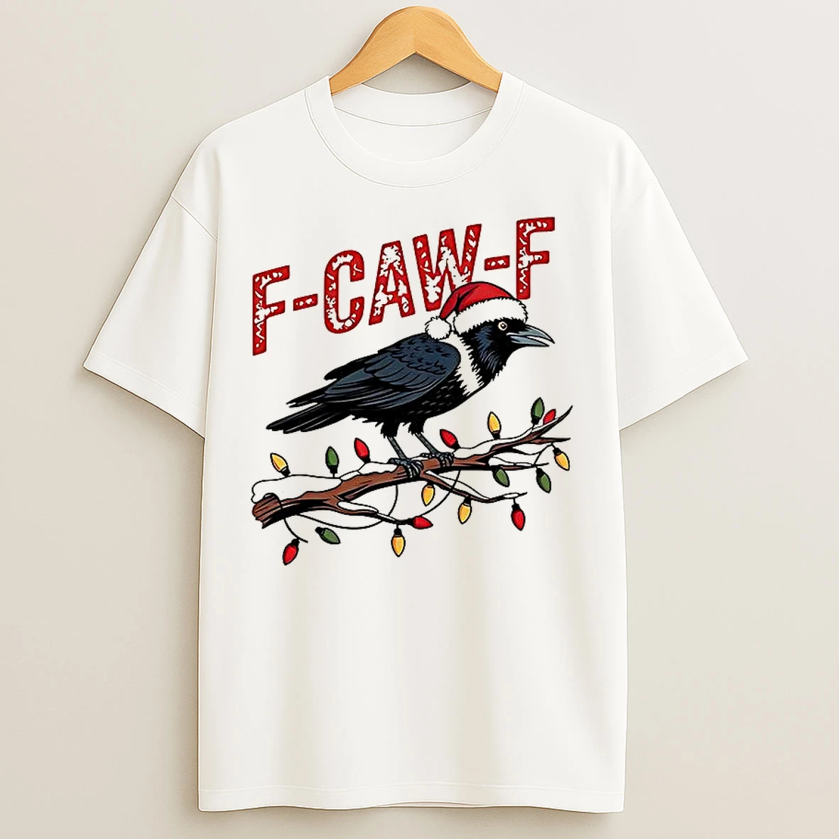 Classic F Caw F Christmas Crow T Shirts