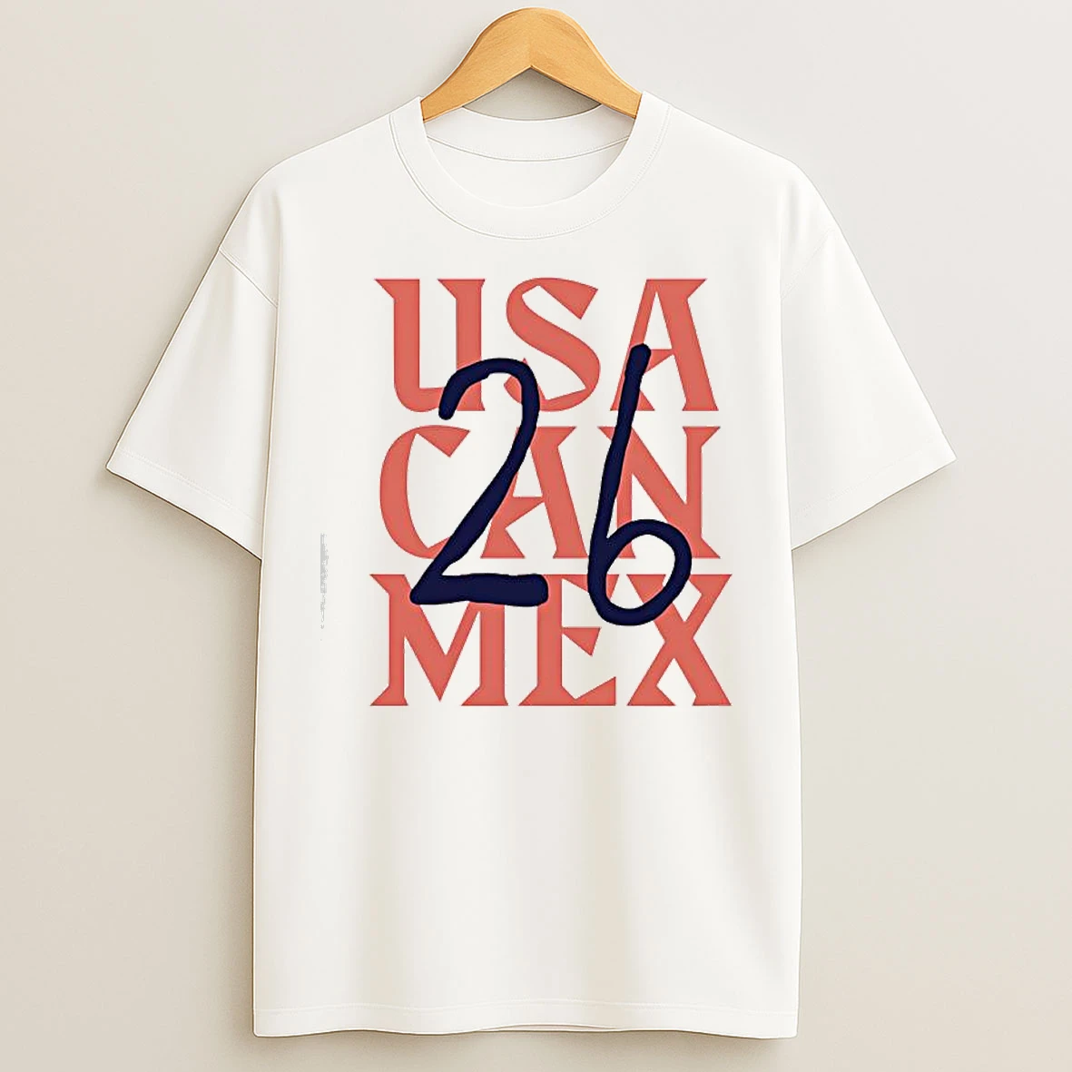 Classic Fifa World Cup We Are 26 Can Mex Usa T Shirts