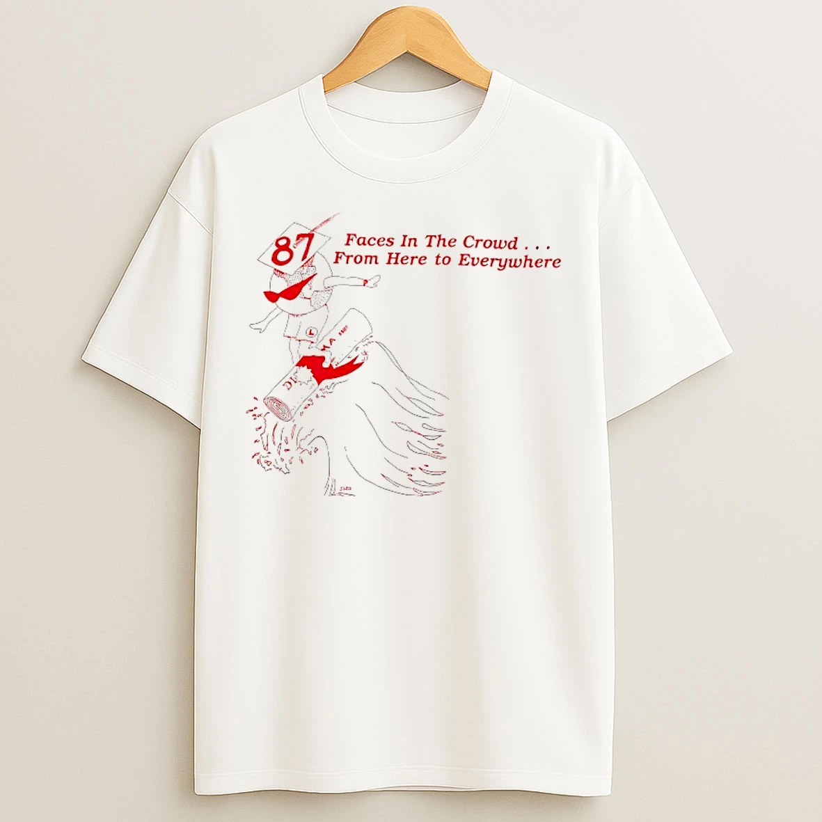 Classic Face In The Crowd From Here To Everywhere 87 T Shirts