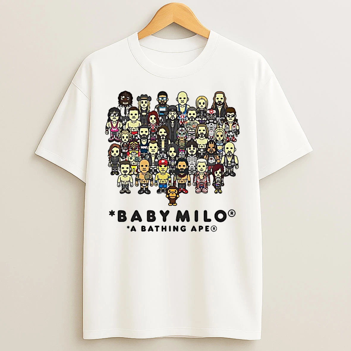 Classic Fanatics Complex Wwe Topps A Bathing Ape T Shirts
