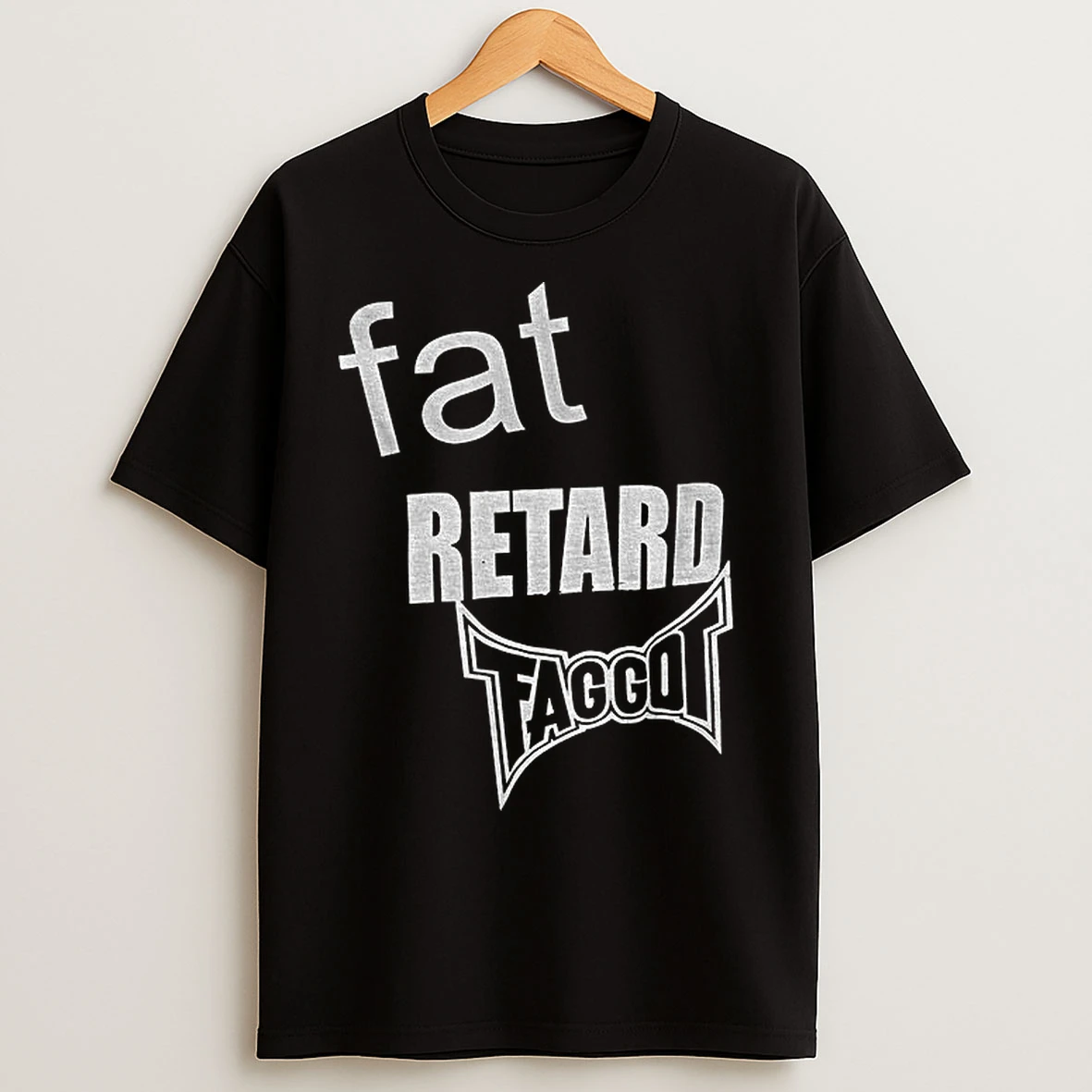 Classic Fat Retard Faggot Mcdonalds Logo T Shirts