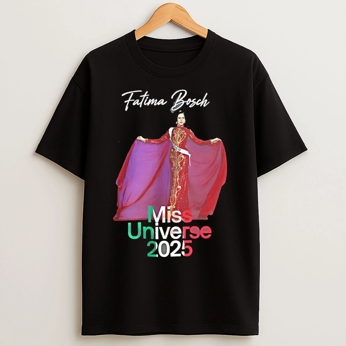 Classic Fatima Bosch Miss Universe Mexico 2025 T Shirts