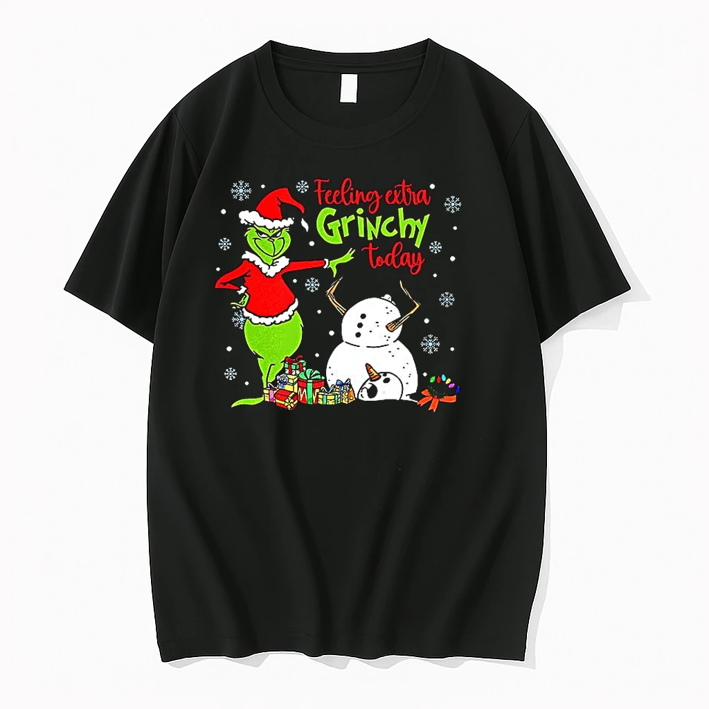 Classic Feeling Extra Grinchy Today Merry Christmas T Shirts