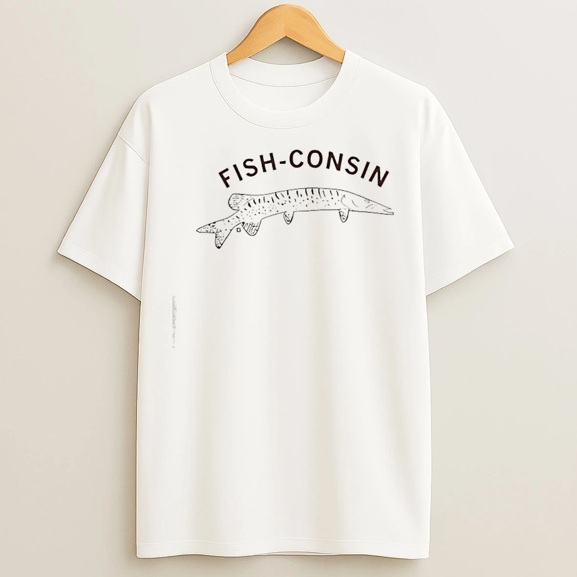 Classic Fish Consin Muskellunge T Shirts