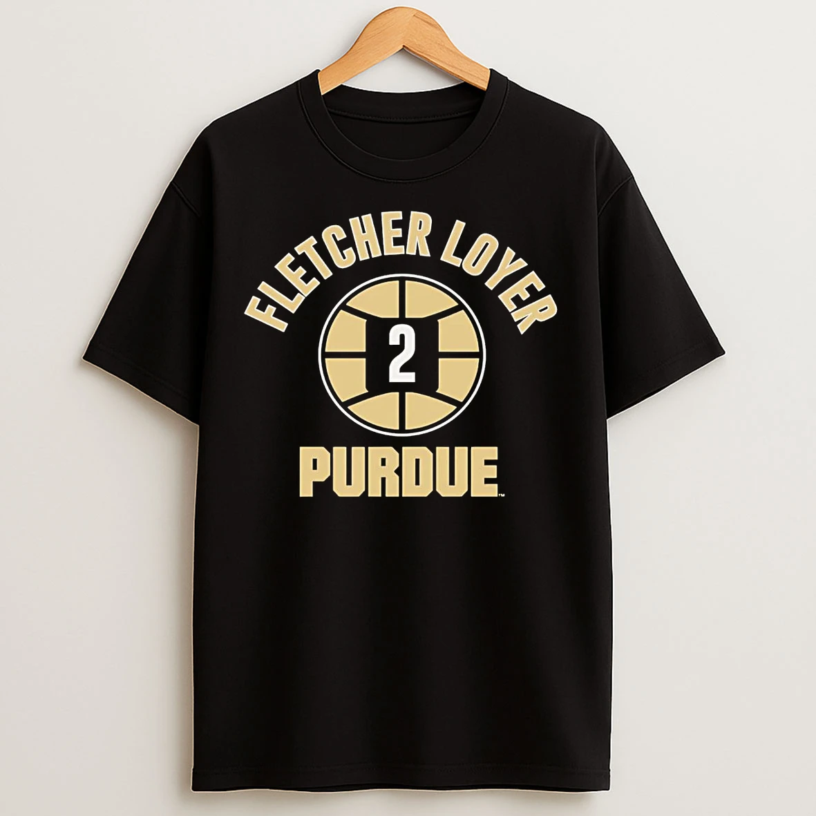 Classic Fletcher Loyer Hoops Purdue Boilermakers T Shirts