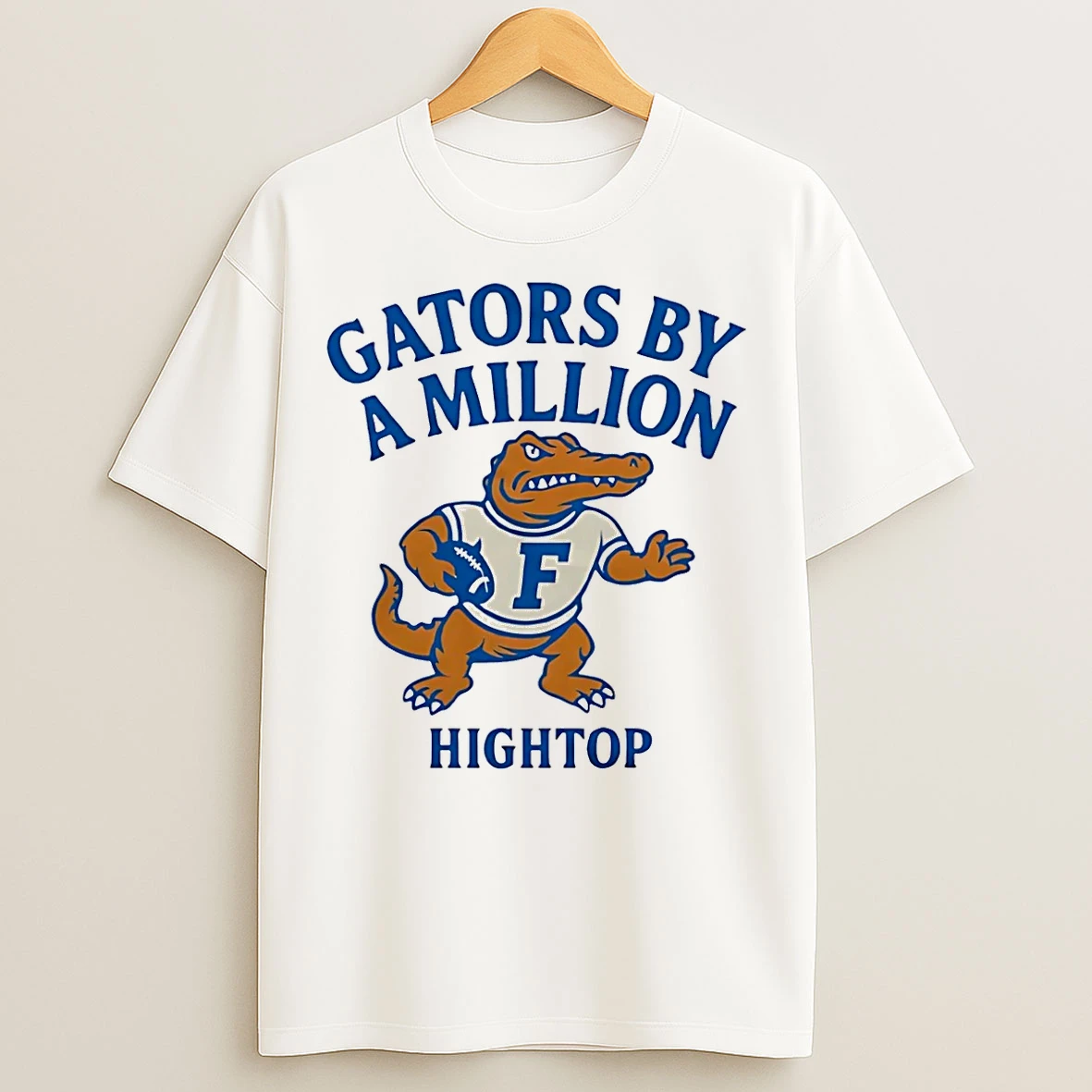Classic Florida Gators By A Million Hightop Mascot T Shirts