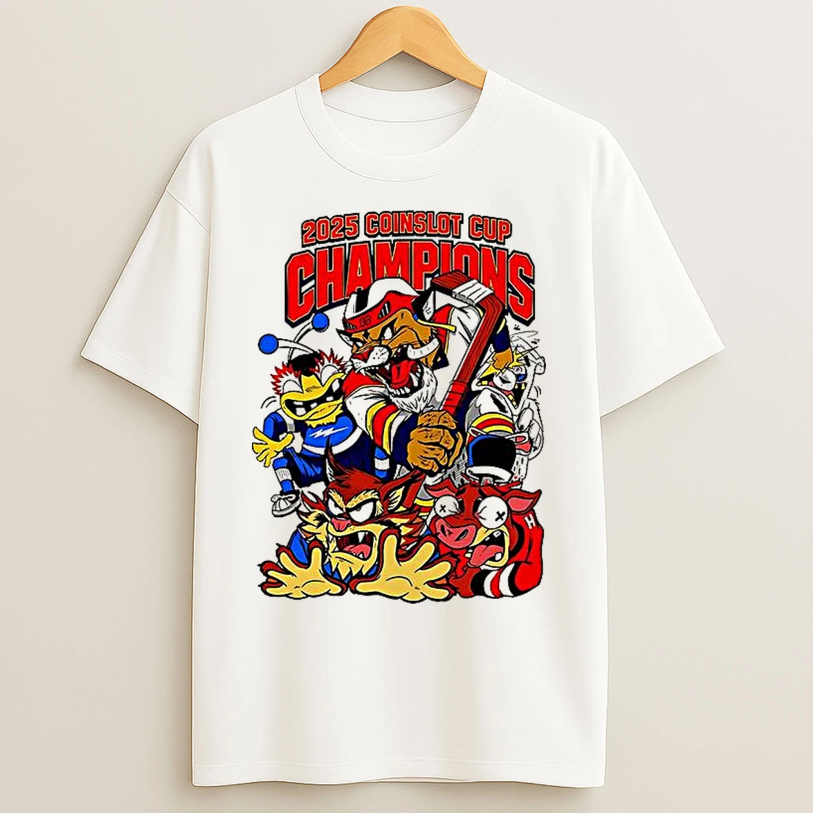 Classic Florida Panthers 2025 Coinslot Cup Champions T Shirts