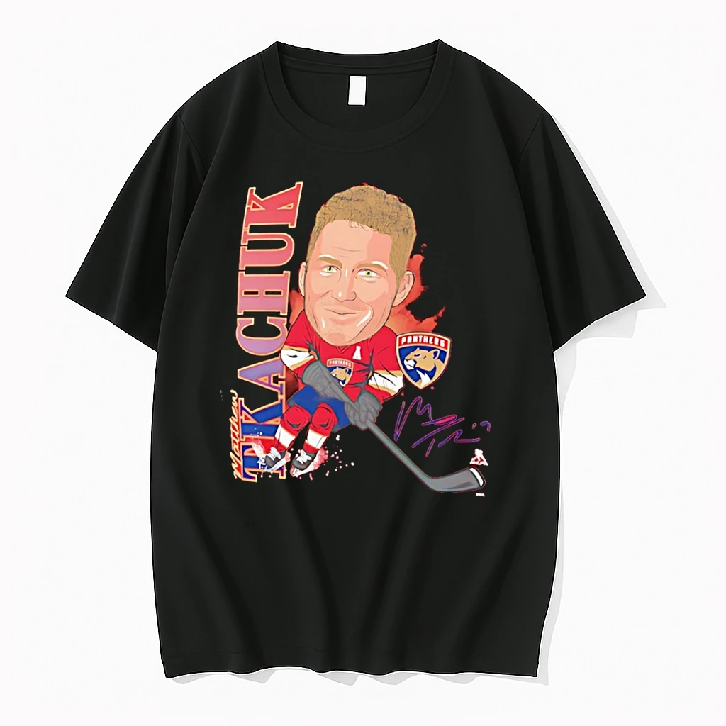 Classic Florida Panthers Matthew Tkachuk Caricature Player T Shirts