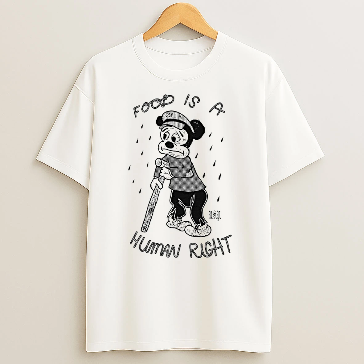 Classic Food Is A Human Right T Shirts