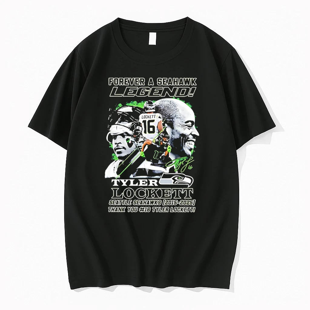 Classic Forever A Seahawk Legend Tyler Lockett Seattle Seahawks 2015 2025 T Shirts