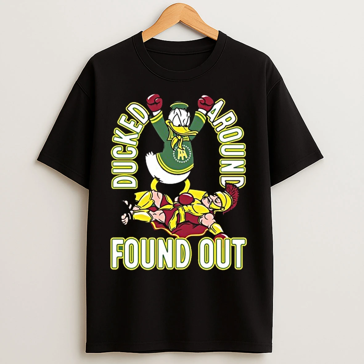 Classic Found Out Oregon Ducks Beat Usc Trojans T Shirts