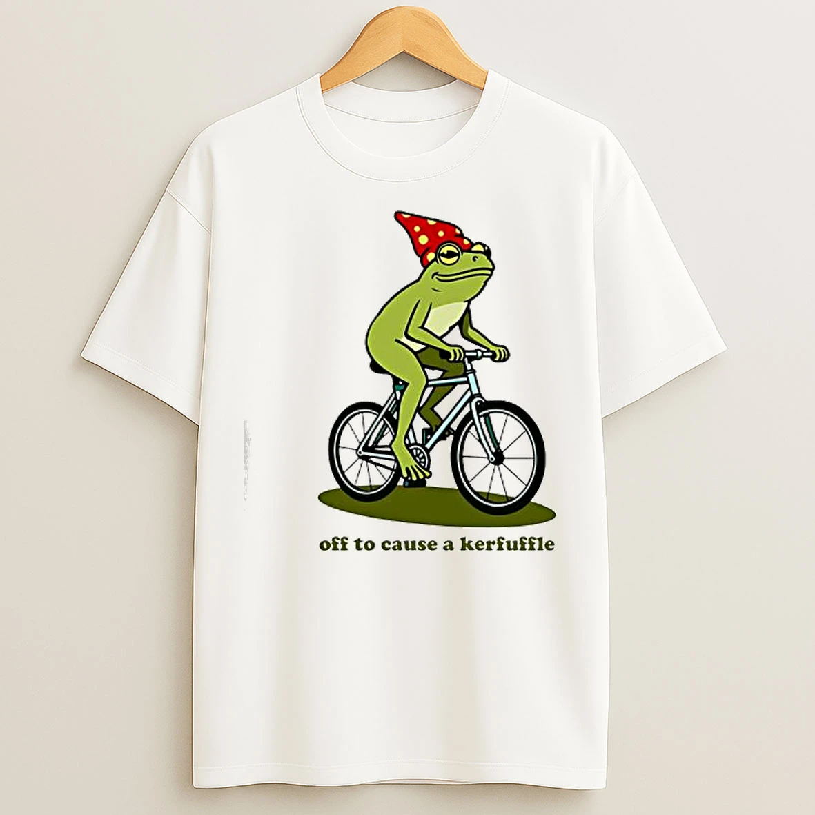 Classic Frog Gnome Hat Off To Cause A Kerfuffle T Shirts