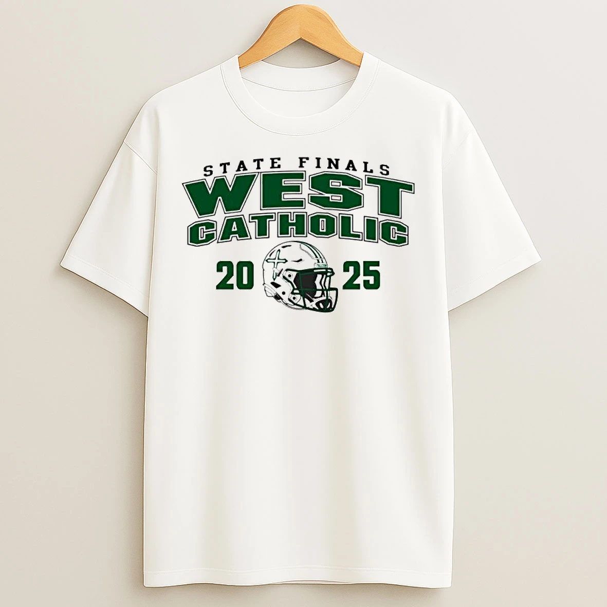 Classic G R West Catholic Falcons 2025 State Finals West Catholic Ornaments T Shirts
