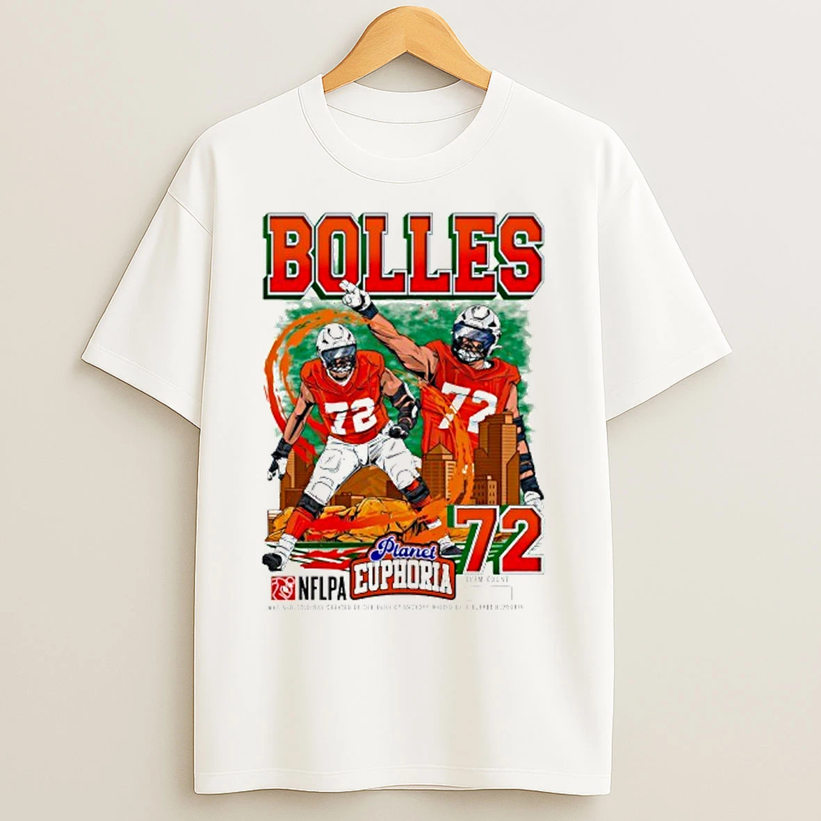 Classic Garett Bolles Denver Broncos Nflpa T Shirts