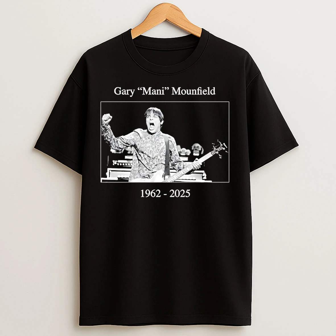 Classic Gary Mani Mounfield 1962 2025 T Shirts