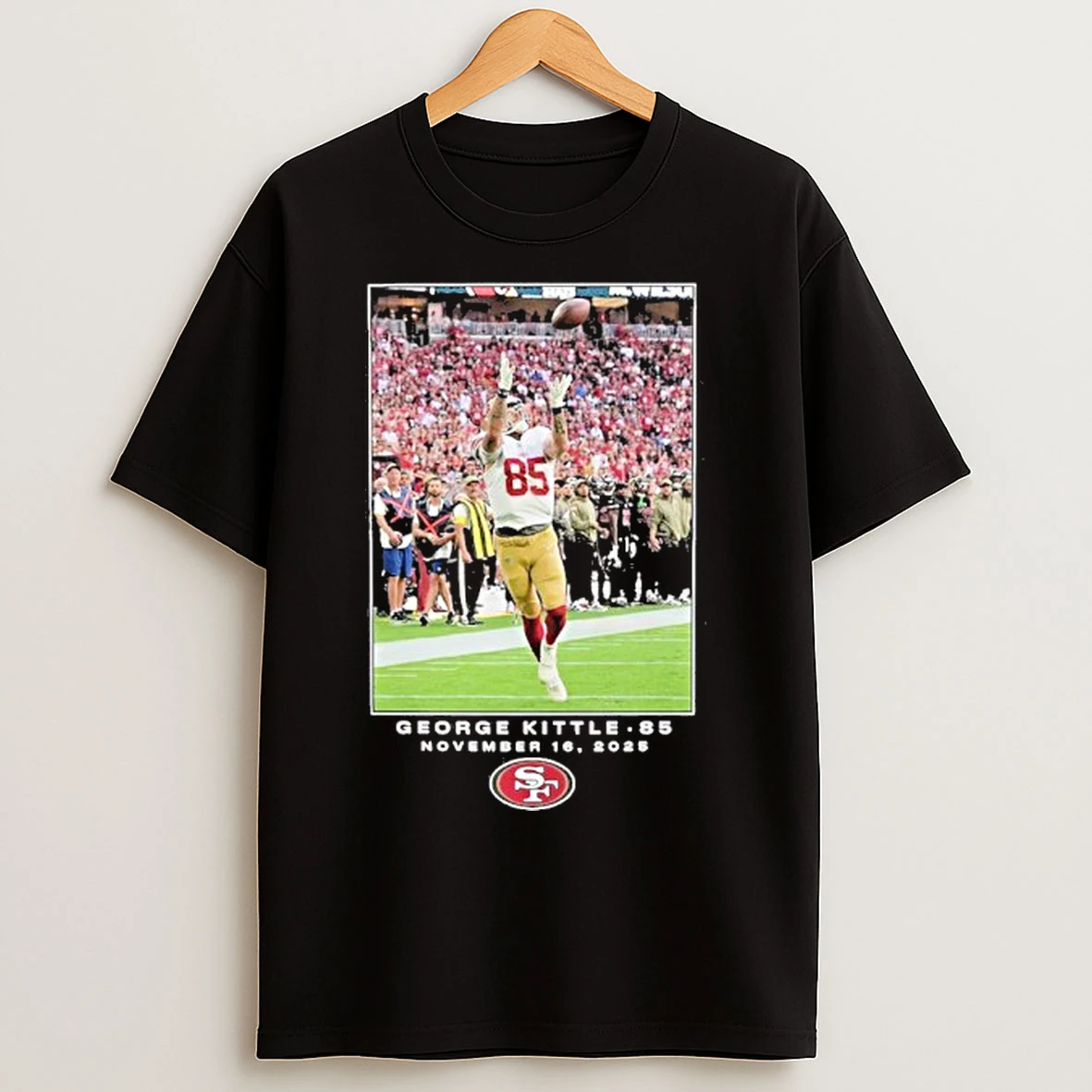 Classic George Kittle San Francisco 49ers Nfl Flash Features Week 11 T Shirts