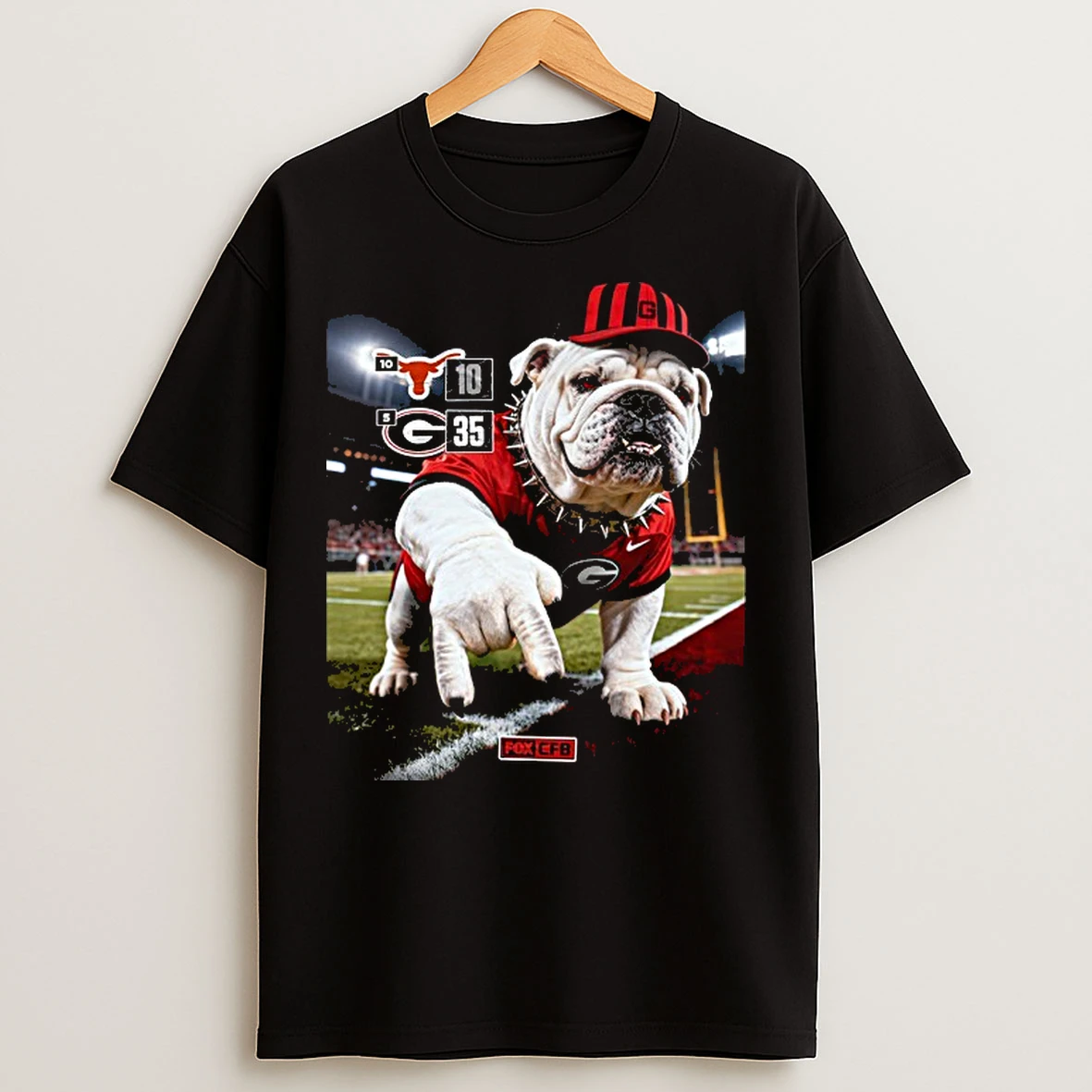 Classic Georgia Bulldogs Dominate Texas Longhorns 35 10 In Athens T Shirts