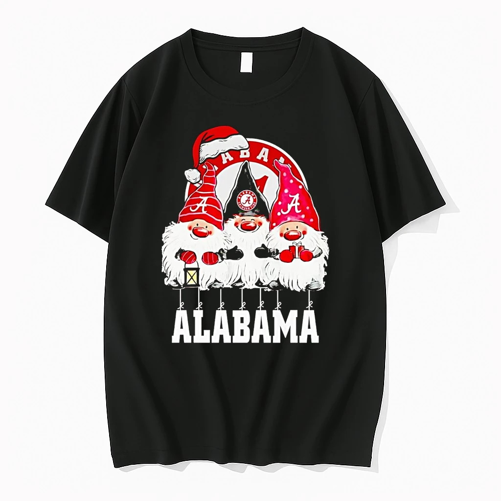 Classic Gnomes Alabama Crimson Tide Merry Christmas T Shirts