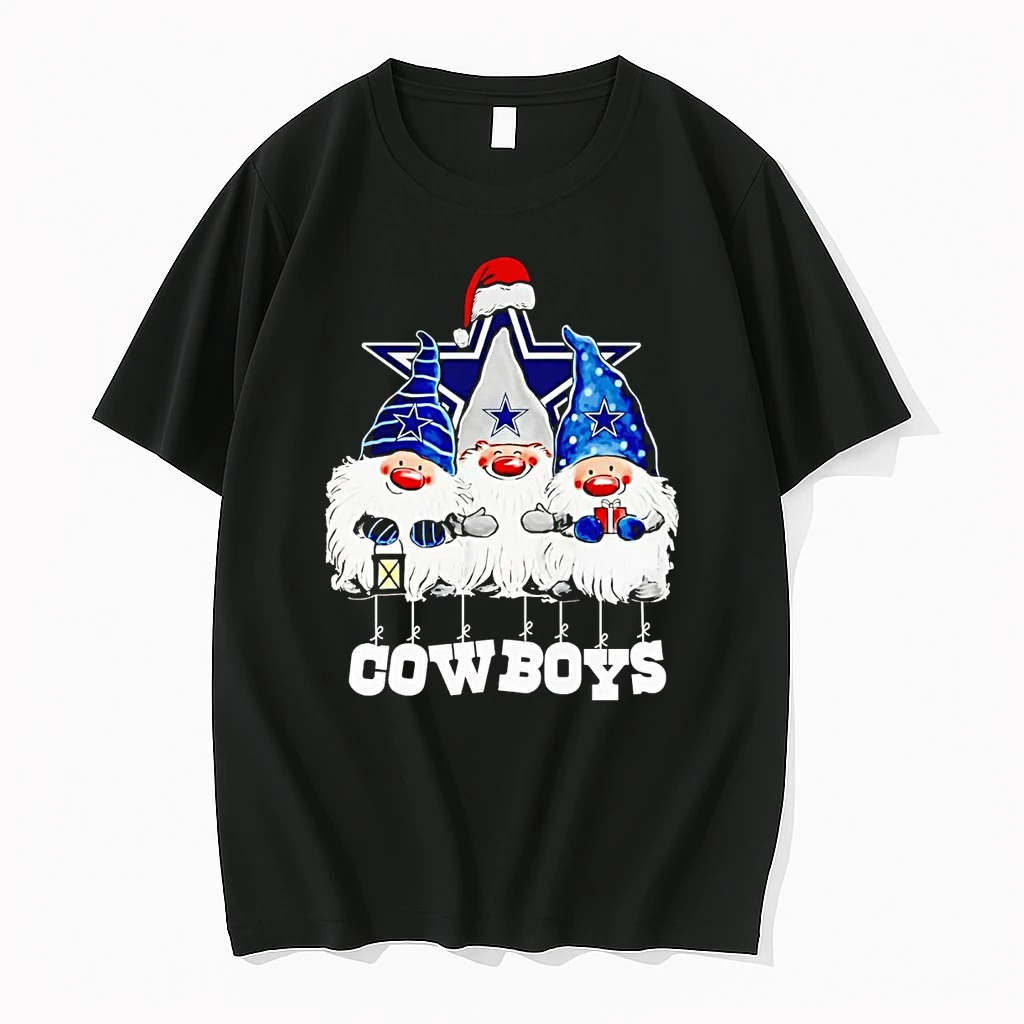 Classic Gnomes Dallas Cowboys Merry Christmas T Shirts