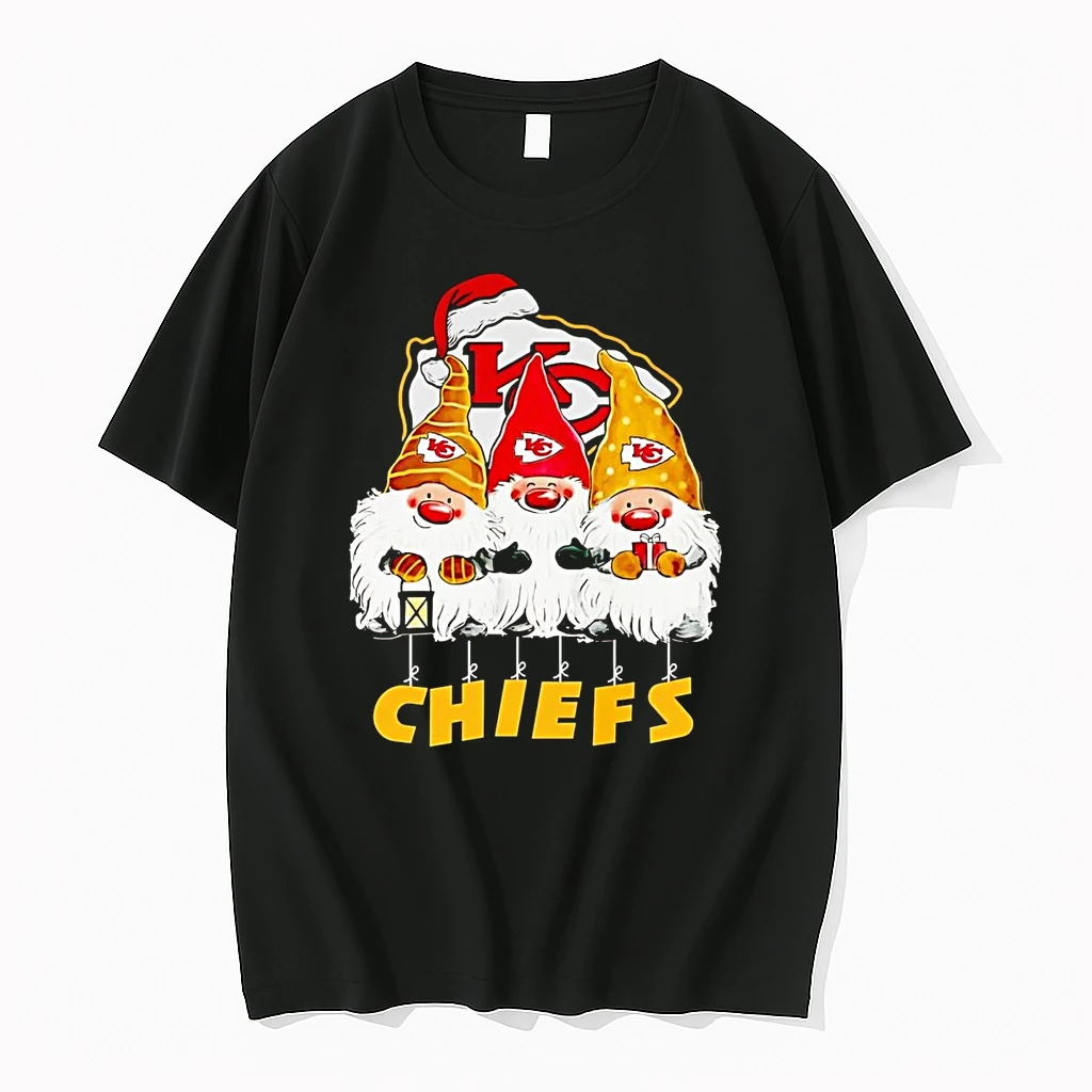 Classic Gnomes Kansas City Chiefs Merry Christmas T Shirts