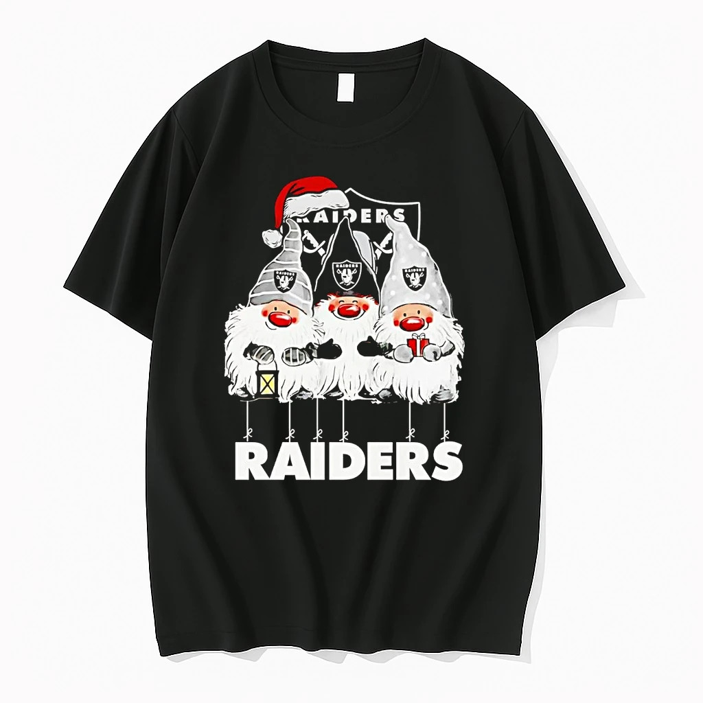 Classic Gnomes Las Vegas Raiders Merry Christmas T Shirts