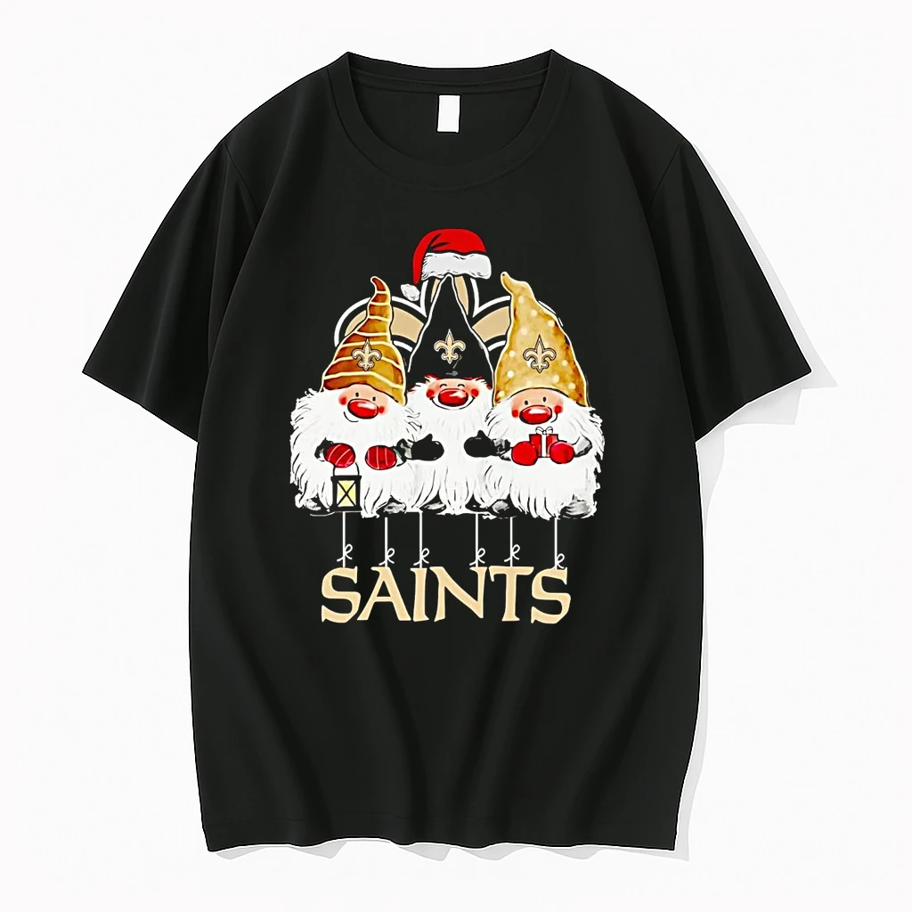 Classic Gnomes New Orleans Saints Merry Christmas T Shirts