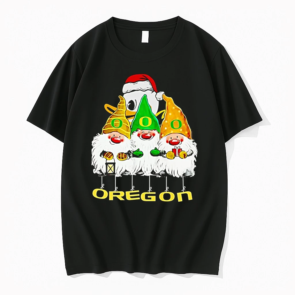Classic Gnomes Oregon Ducks Merry Christmas T Shirts