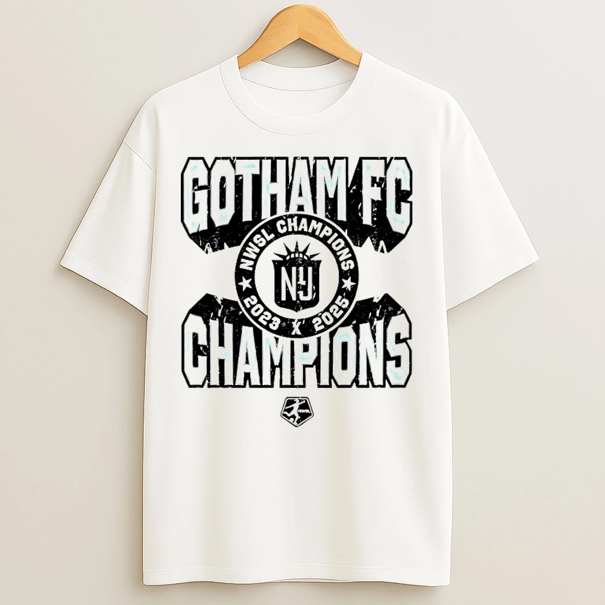 Classic Gotham Fc Nwsl Champions 2023 2025 T Shirts