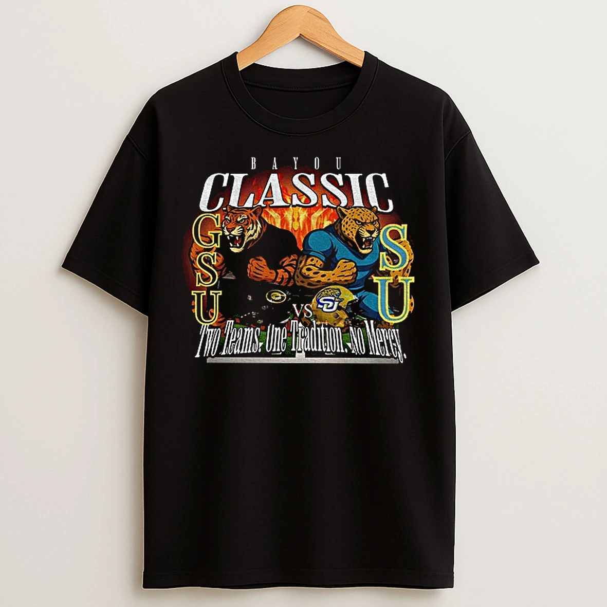 Classic Grambling Vs Southern Louisiana Game Day Bayou Classic Two Teams One Tradition T Shirts