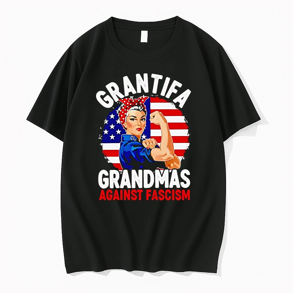 Classic Grantifa Grandmas Against Fascism T Shirts
