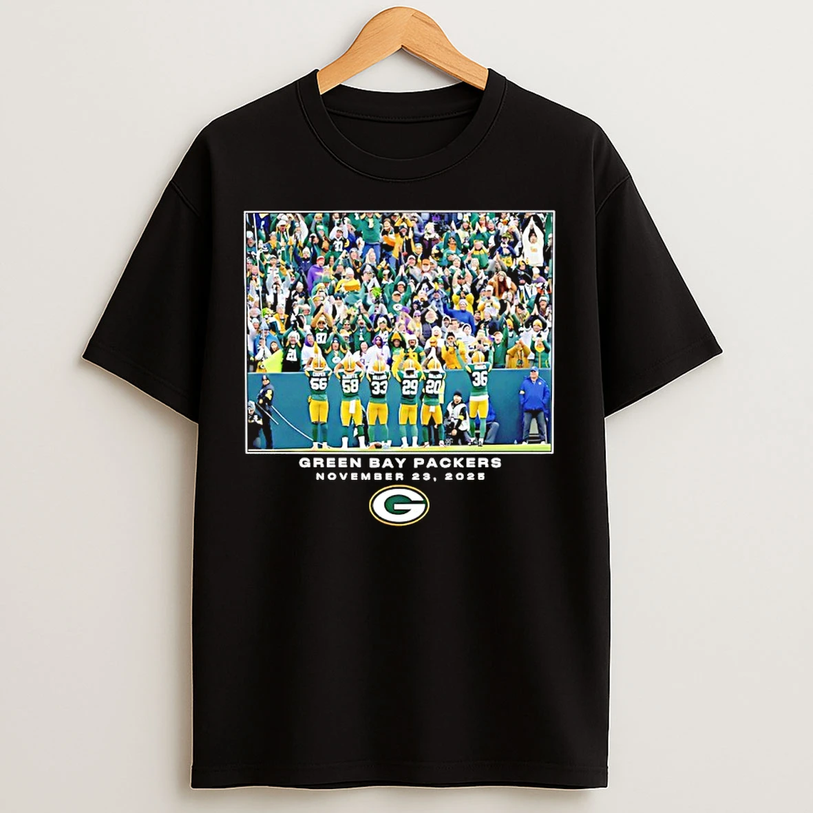 Classic Green Bay Packers 2025 Nfl Flash Features Week 12 T Shirts