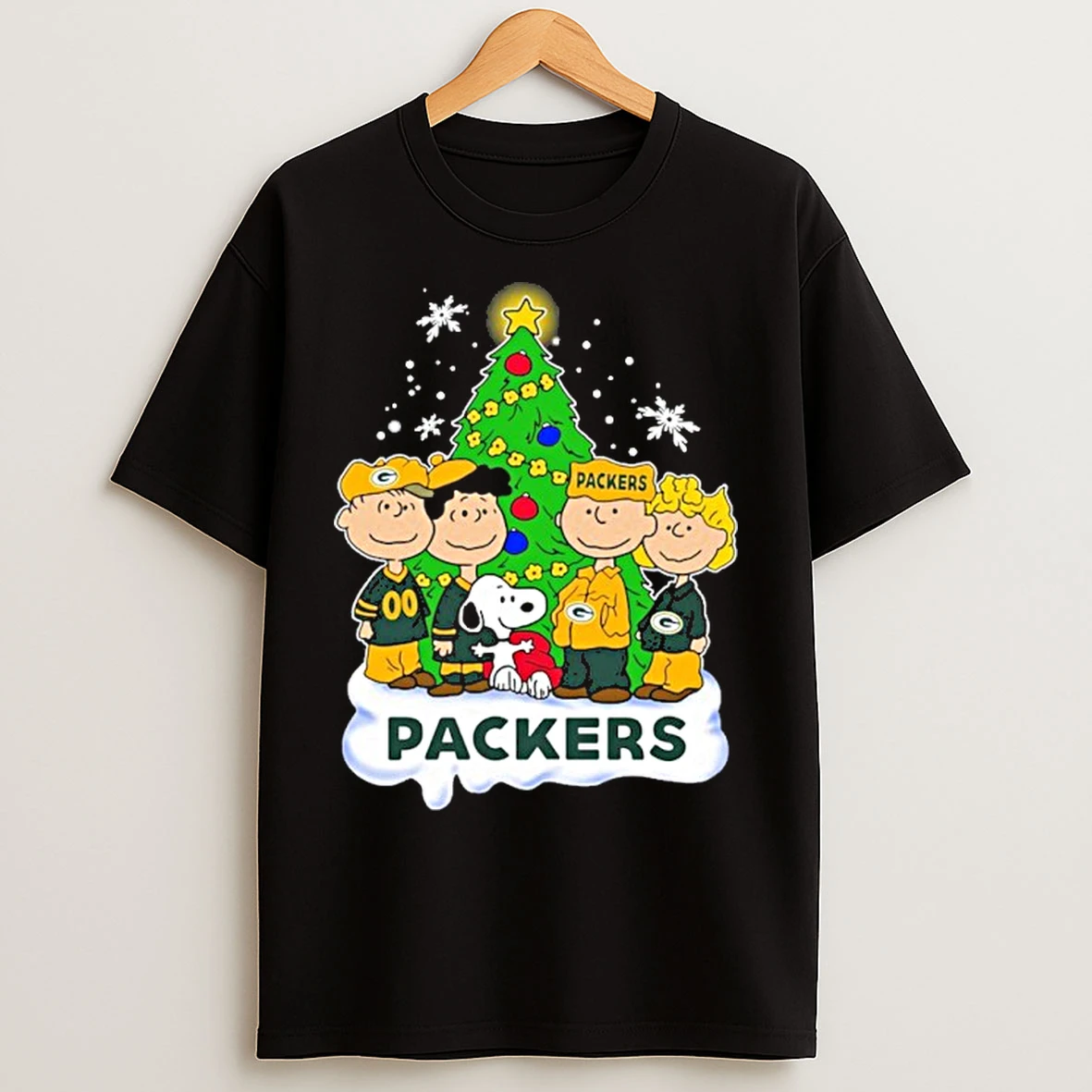 Classic Green Bay Packers X The Peanuts Christmas 2025 T Shirts