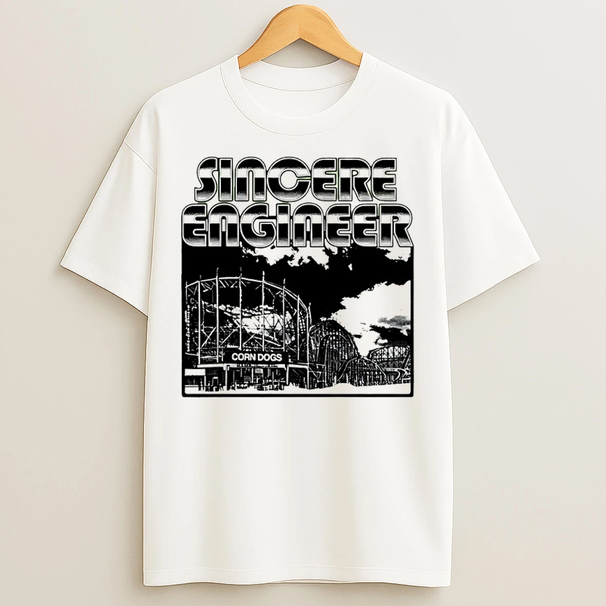 Classic Green Rollercoaster T Shirts