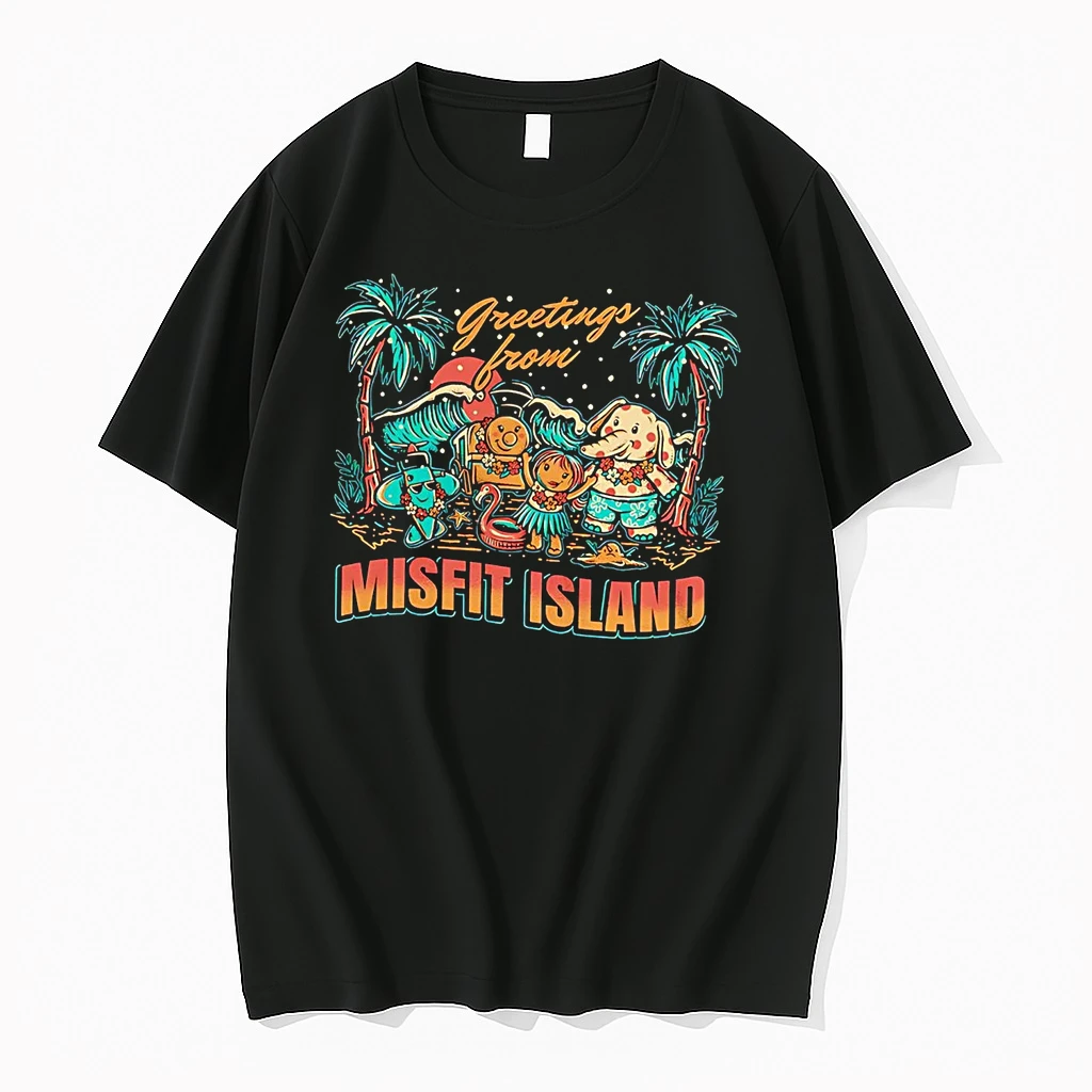 Classic Greetings From Misfit Island T Shirts