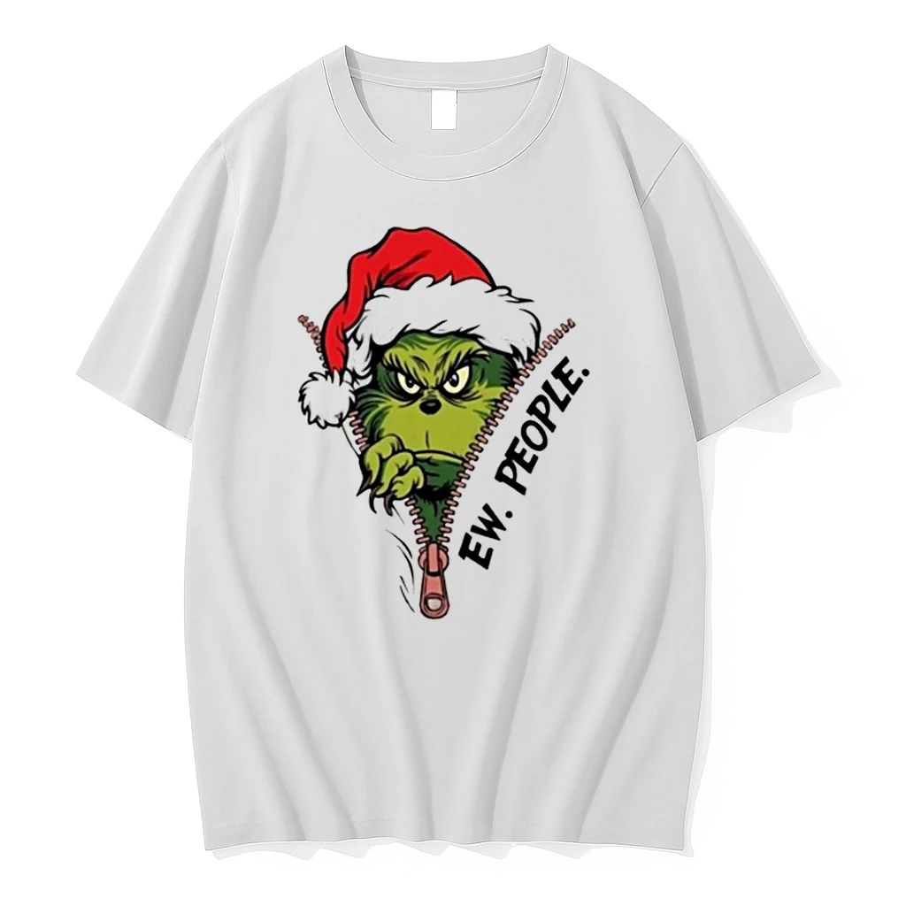 Classic Grinch Ew People 2025 Christmas T Shirts