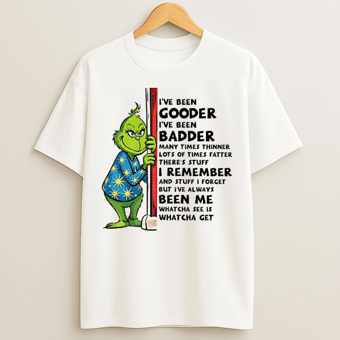 Classic Grinch Inner Peace Begins With Four Words Not My Fucking Problem Christmas T Shirts