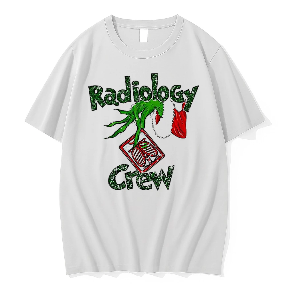 Classic Grinch Radiology Crew X Ray Tech Radiology Christmas T Shirts