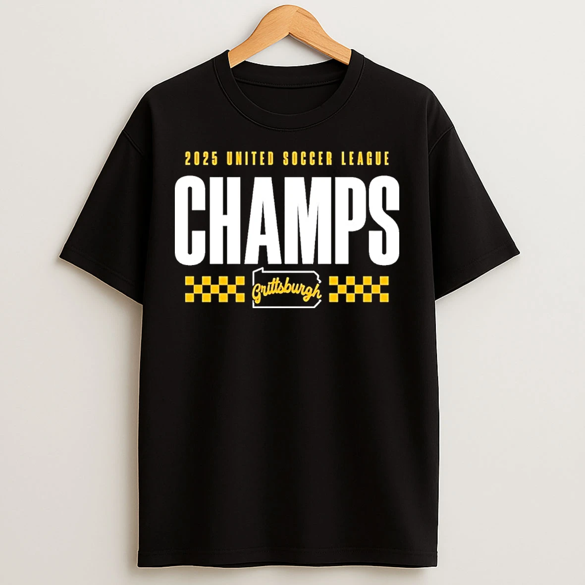 Classic Grittsburgh 2025 Usl Champs T Shirts