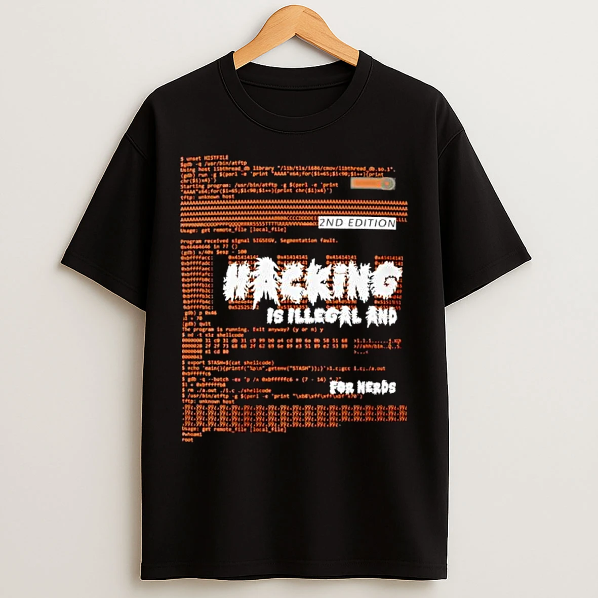 Classic Hacking Is Illegal And For Nerds Ornaments T Shirts