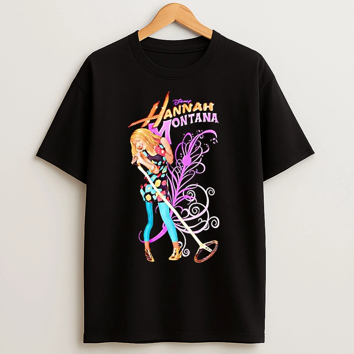 Classic Hannah Montana Disney Television Series T Shirts