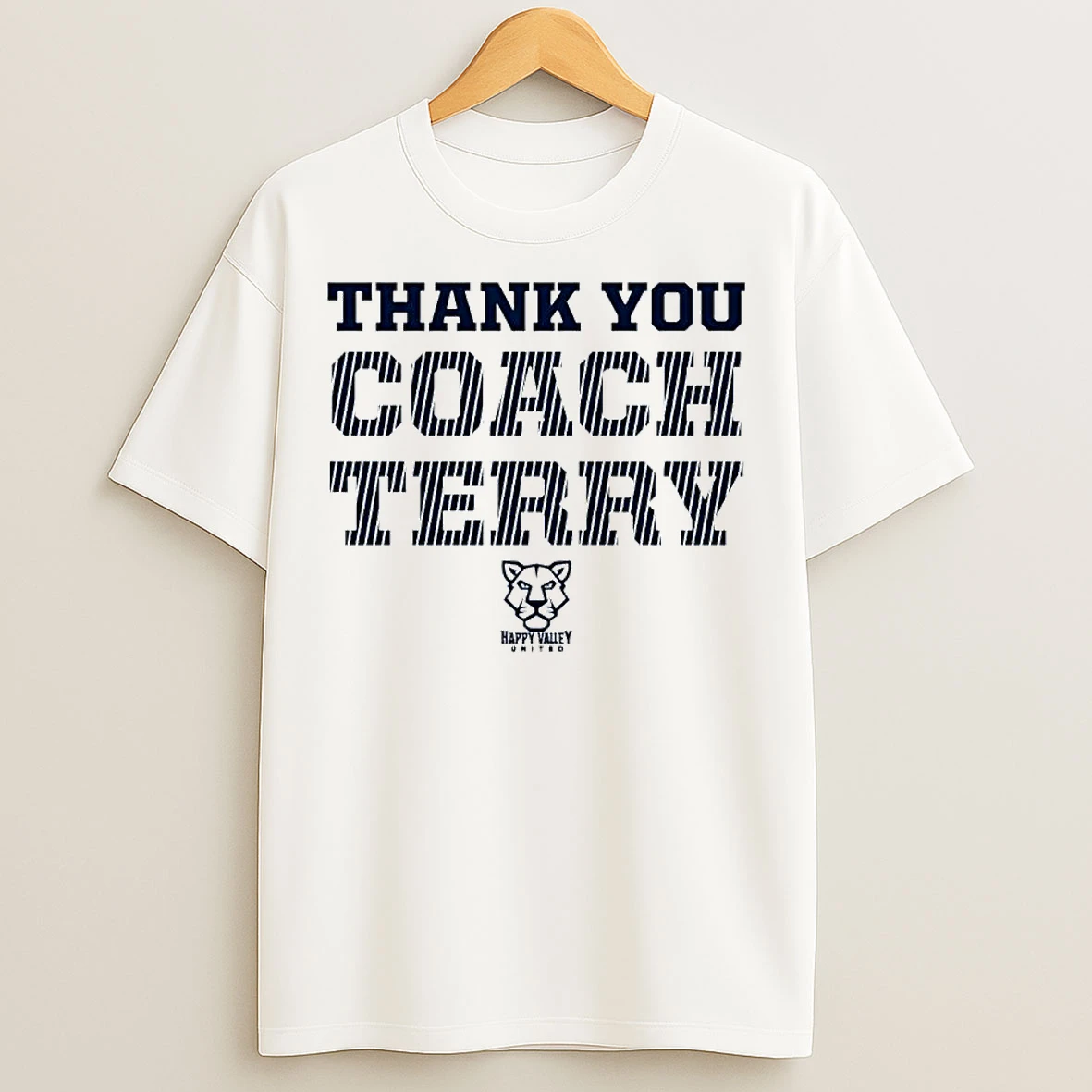 Classic Happy Valley United Thank You Coach Terry Ornaments T Shirts