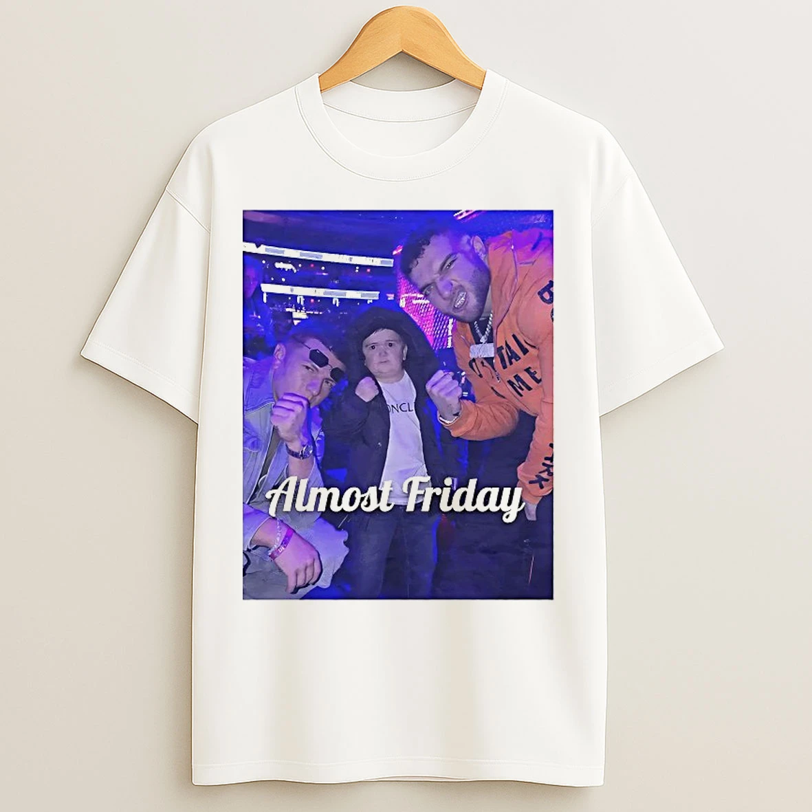 Classic Hasbulla Pavia Skatt Almost Friday T Shirts