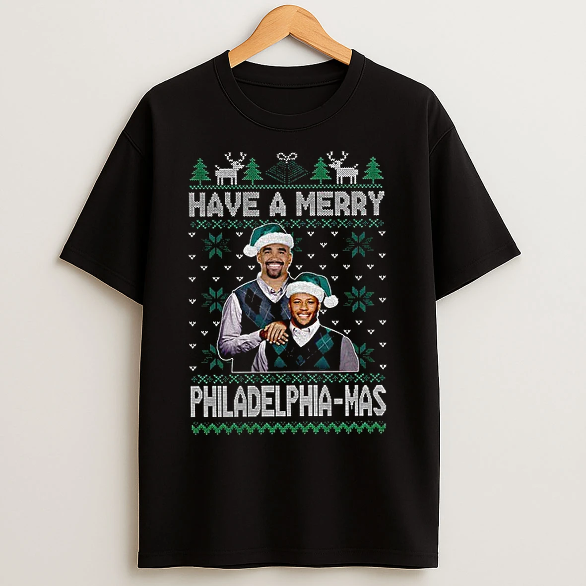 Classic Have A Merry Philadelphia Mas Football Christmas T Shirts