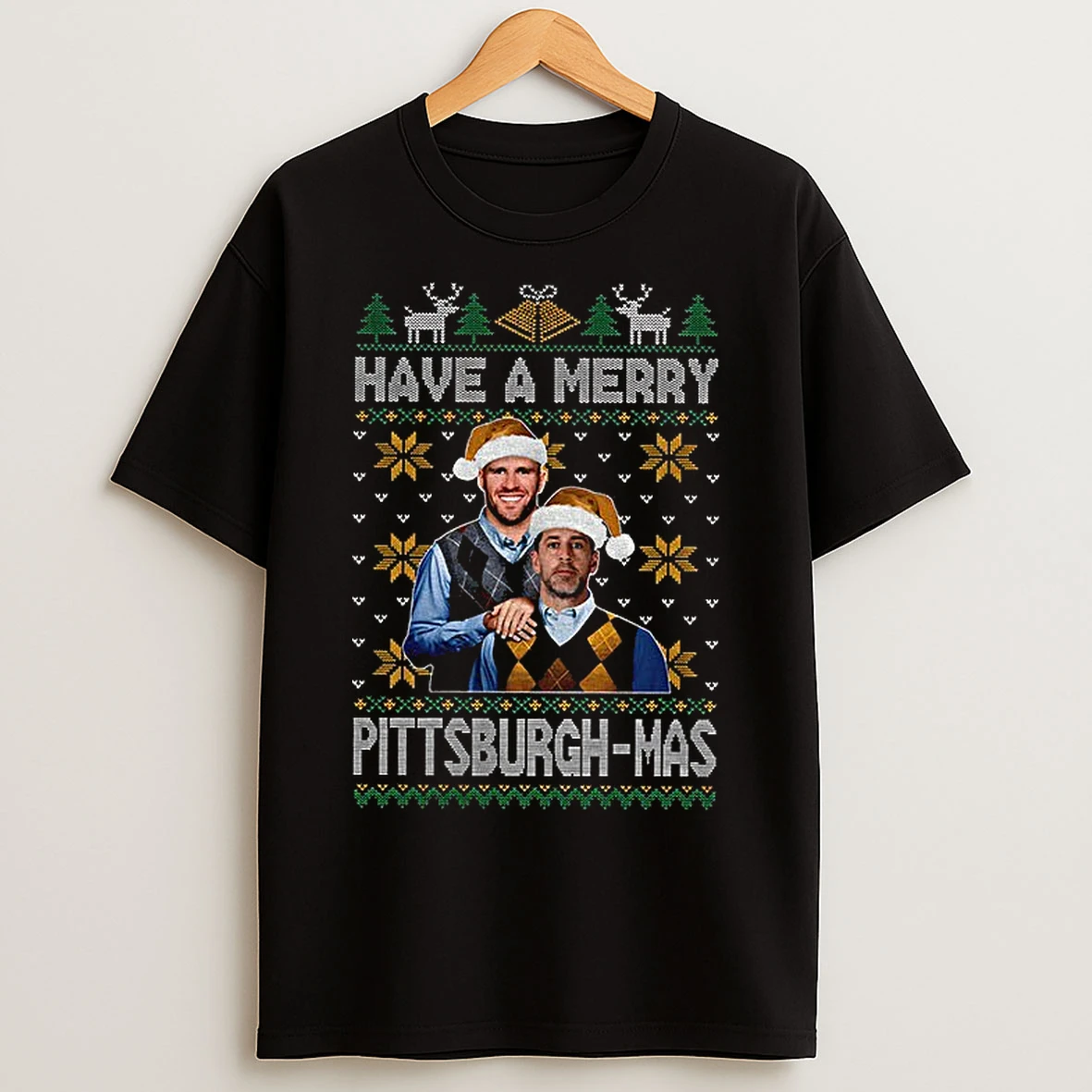 Classic Have A Merry Pittsburgh Mas Football Christmas T Shirts
