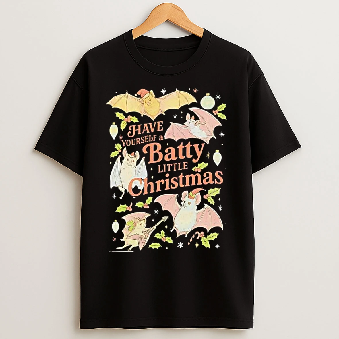 Classic Have Yourself A Batty Little Christmas T Shirts