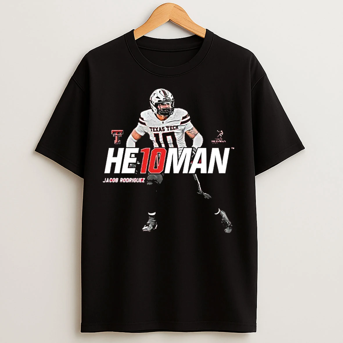 Classic He10man Texas Tech Jacob Rodriguez T Shirts