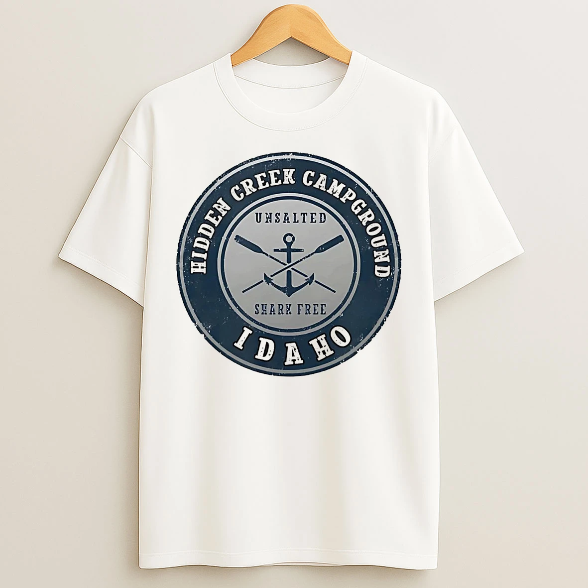 Classic Hidden Creek Campground Idaho T Shirts